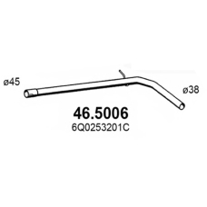 46.5006 ASSO Труба выхлопного газа