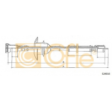 S24016 COFLE Тросик спидометра