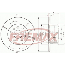 BD-3011 FREMAX Тормозной диск