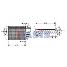 047120N AKS DASIS Интеркулер