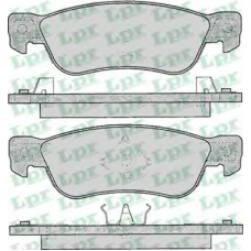 05P052 LPR Комплект тормозных колодок, дисковый тормоз