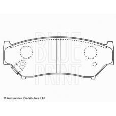 ADK84219 BLUE PRINT Комплект тормозных колодок, дисковый тормоз