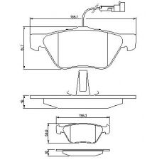 0 986 424 248 BOSCH Комплект тормозных колодок, дисковый тормоз