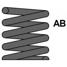 QSS2842 QUINTON HAZELL Пружина ходовой части