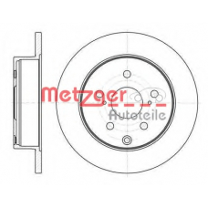 61188.00 METZGER Тормозной диск