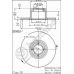 BS 7263 BRECO Тормозной диск