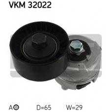 VKM 32022 SKF Натяжной ролик, поликлиновой  ремень