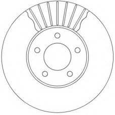 562292JC JURID Тормозной диск