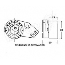 ITB-6W04 IPS Parts Устройство для натяжения ремня, ремень грм