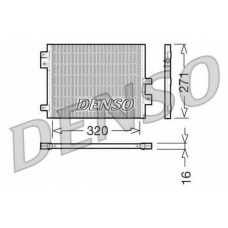 DCN28002 DENSO Конденсатор, кондиционер