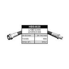 HBS4820 QUINTON HAZELL Тормозной шланг