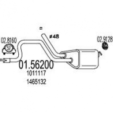 01.56200 MTS Средний глушитель выхлопных газов