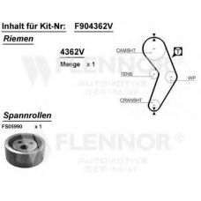 F904334V FLENNOR Комплект ремня грм