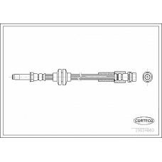 19034663 CORTECO Тормозной шланг