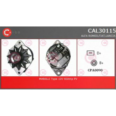 CAL30115RS CASCO Генератор