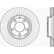 BDA2075.20 OPEN PARTS Тормозной диск