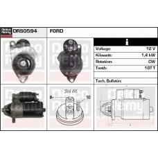 DRS0594 DELCO REMY Стартер