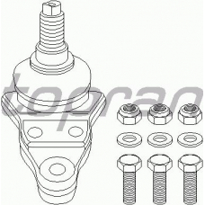 103 346 TOPRAN Несущий / направляющий шарнир