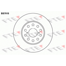 BS7618 FTE Тормозной диск