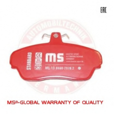 13046029702-SET-MS MASTER-SPORT Комплект тормозных колодок, дисковый тормоз