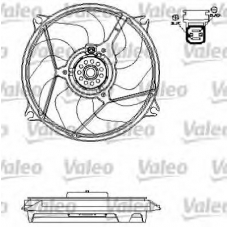 696138 VALEO Вентилятор, охлаждение двигателя
