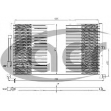 300062 ACR Конденсатор, кондиционер