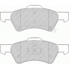 T0610221 RAMEDER Комплект тормозных колодок, дисковый тормоз