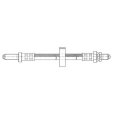 FHY2057 FERODO Тормозной шланг