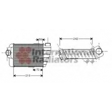 58004158 VAN WEZEL Интеркулер