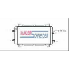 1806601 KUHLER SCHNEIDER Радиатор, охлаждение двигател