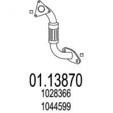 01.13870 MTS Труба выхлопного газа
