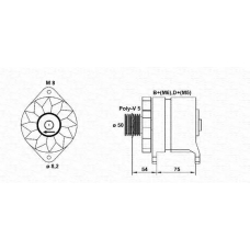 943356407010 MAGNETI MARELLI Генератор