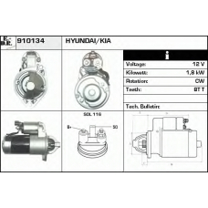 910134 EDR Стартер