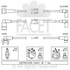 4.7153 FACET Ккомплект проводов зажигания