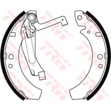 GS8237 TRW Комплект тормозных колодок