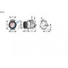 MSK439 AVA Компрессор, кондиционер