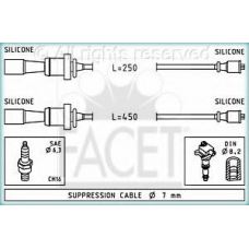4.7241 FACET Комплект проводов зажигания