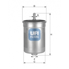 31.570.00 UFI Топливный фильтр