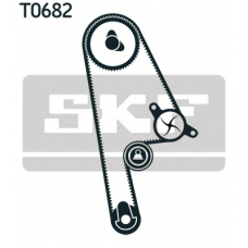 VKMC 93005-2 SKF Водяной насос + комплект зубчатого ремня