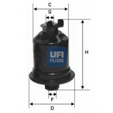 31.585.00 UFI Топливный фильтр