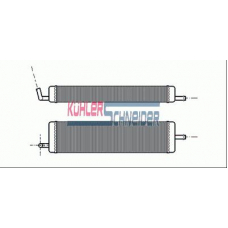 0991001 KUHLER SCHNEIDER Теплообменник, отопление салона