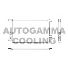 102570 AUTOGAMMA Конденсатор, кондиционер