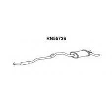 RN55726 VENEPORTE Глушитель выхлопных газов конечный