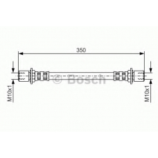 1 987 476 552 BOSCH Тормозной шланг