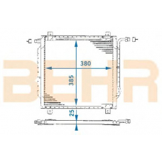 7401495 BEHR Condenser