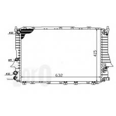 003-017-0003 LORO Радиатор, охлаждение двигателя
