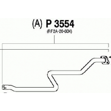 P3554 FENNO Труба выхлопного газа