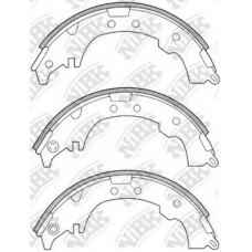 FN2339 NiBK Комплект тормозных колодок