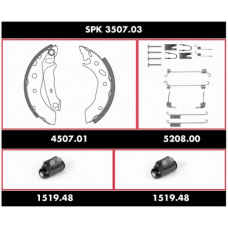 SPK 3507.03 REMSA Комплект тормозов, барабанный тормозной механизм