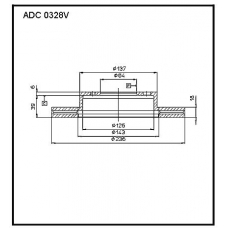 ADC 0328V Allied Nippon Гидравлические цилиндры